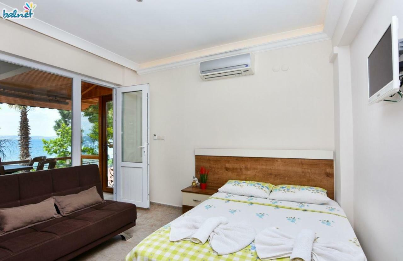 Nil Apart Otel Ocaklar Bagian luar foto