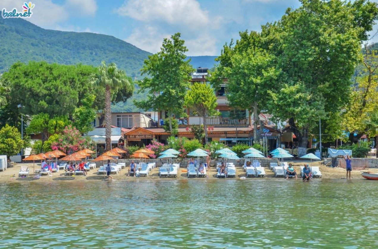 Nil Apart Otel Ocaklar Bagian luar foto