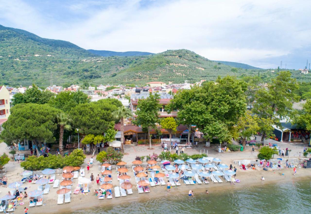 Nil Apart Otel Ocaklar Bagian luar foto